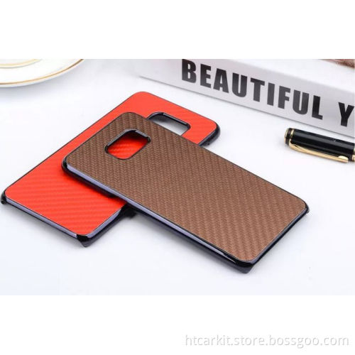 Classic fashion design hard plastic cover For samsung galaxy s6 edge plus Carbon fiber case Factory Wholesale From China